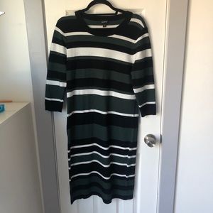 Torrid striped sweater dress
